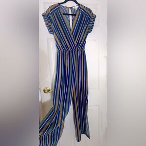 🧡💙NEVER WORN | Monteau Jumpsuit | Size S